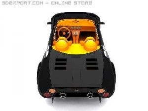 spyker c12 spyder 3D Model