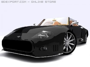 spyker c12 spyder 3D Model