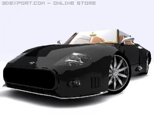 spyker c12 spyder 3D Model