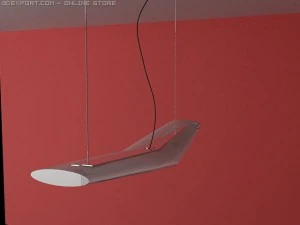 l&aacute;mpara de muette Modelo 3D