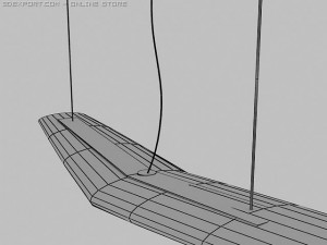 mouette lamp 3D Model