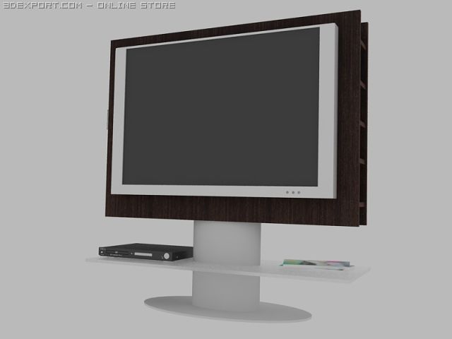 tv porta 3D Model .c4d .max .obj .3ds .fbx .stl .blend