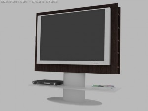tv porta Modelo 3D
