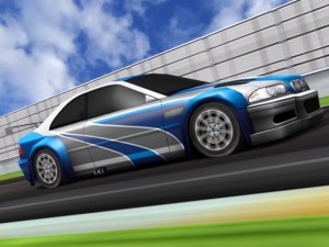 bmw m3 e46 gtr most wanted 3Dモデル