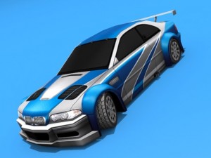 bmw m3 e46 gtr most wanted 3D-Modell