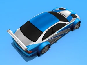 bmw m3 e46 gtr most wanted 3D Model