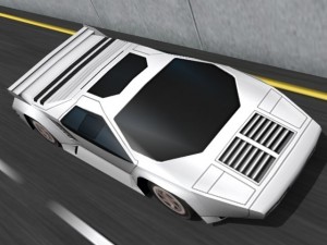 vector w8 twin turbo 3D Модель