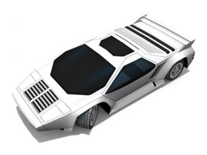 vector w8 twin turbo 3D Model
