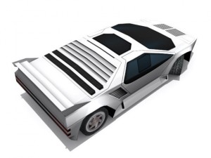 vector w8 twin turbo 3D Модель