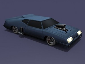 mad max 3Dモデル