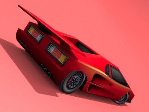 gtxr twin turbo 3D Model