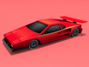 gtxr twin turbo 3D Model
