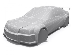 bmw m3 e46 gtr base 3D Model