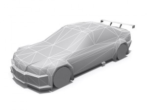 bmw m3 e46 gtr base Modelo 3D