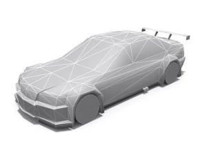 bmw m3 e46 base gtr Modello 3D