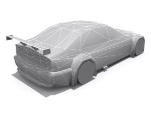 bmw m3 e46 gtr base Modelo 3D