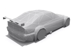 bmw m3 e46 base gtr Modello 3D