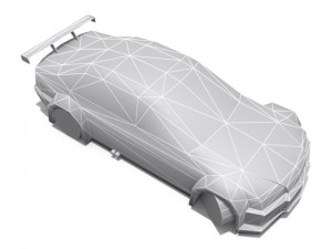 bmw m3 e46 gtr base Modelo 3D