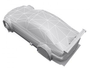 bmw m3 e46 gtr base Modelo 3D