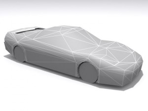 honda nsx  base Modelo 3D