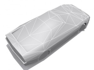 honda nsx  base Modelo 3D