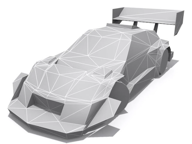 suzuki pikes peak  base 3D Model .c4d .max .obj .3ds .fbx .stl .blend 