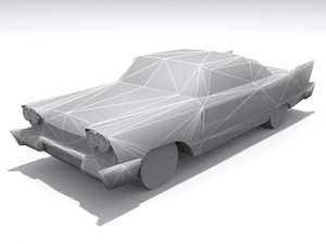 plymouth fury  base 3D Модель