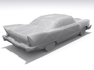 plymouth fury  base 3D Модель