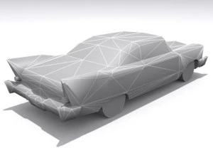 plymouth fury  base 3D Model