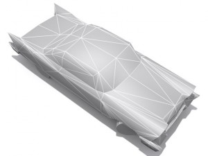 plymouth fury  base 3D Модель