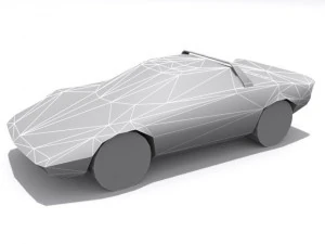 lancia stratos  base 3D Model