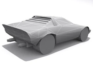 lancia stratos  base 3D Model