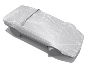 lancia stratos  base 3D-Modell