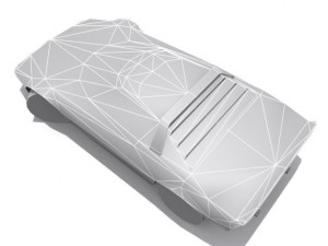 lancia stratos  base 3D-Modell