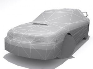 subaru impreza wrx  base 3D Model