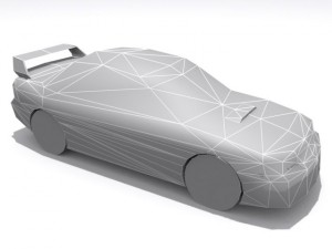 subaru impreza wrx  base 3D Модель