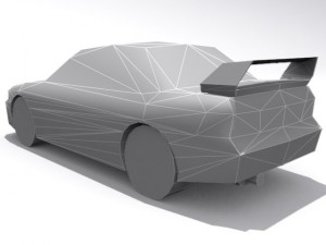 subaru impreza wrx  base 3D Модель