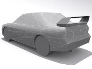 subaru impreza wrx  base 3D Model