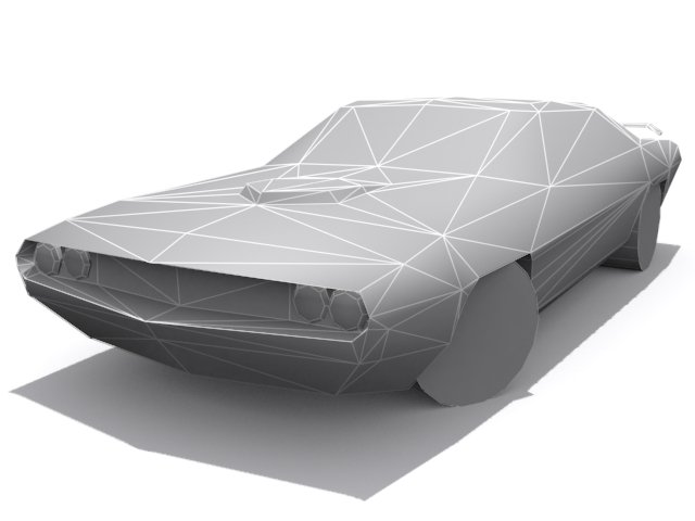 driver san fransisco challenger  base Modelo 3D .c4d .max .obj .3ds .fbx .stl .blend 