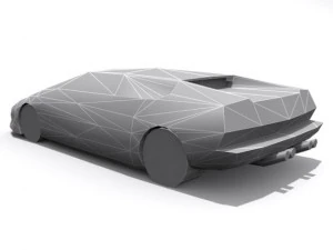 lamborghini diablo  base 3D Model
