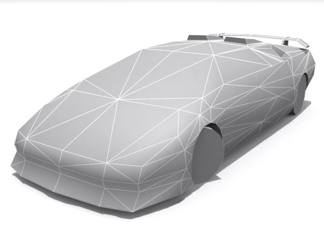 lamborghini diablo sv base 3D Model .c4d .max .obj .3ds .fbx .stl .blend 