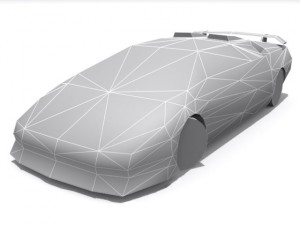lamborghini diablo sv base 3D Model