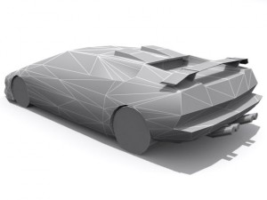 lamborghini diablo sv base 3Dモデル