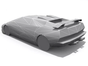 lamborghini diablo sv base 3D Model