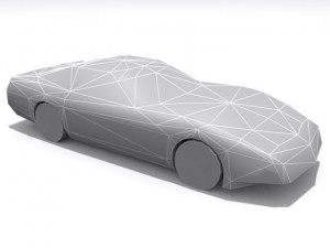 chevrolet corvette  base 3Dモデル