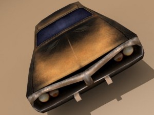 wheels of terror charger 3D Model