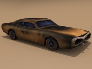 wheels of terror charger 3D-Modell