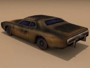 wheels of terror charger 3D Model