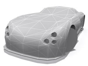 tvr cerbera speed 12  base 3D-Modell
