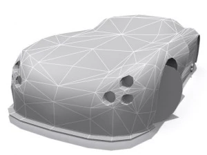 tvr cerbera velocit&agrave; 12 base Modello 3D